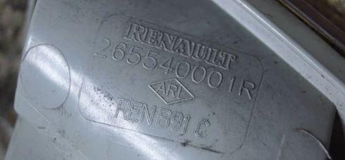 Renault Laguna III 2007-2015 hatchback 2.0 DCI diesel MT 131 kW 2008  Svetlo zadné ľavé 265540001R