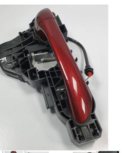 Mercedes B W245 2005-2011 hatchback 2.0 CDI diesel MT 80 kW 2006  Kľučka dverí vonkajšia zadná pravá