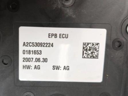 Citroen C4  picasso I 2006-2013 hatchback 1.6 HDI diesel 80 kW 2008  Ručná brzda 9683024880