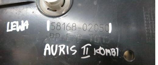 Toyota Auris II 2012-2018 hatchback 1.4 D4D diesel 66 kW 2014  Kryt motora 58168-02050