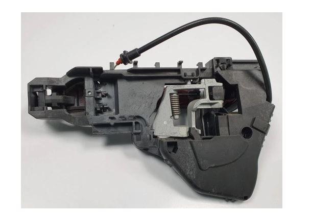 Mercedes B W245 2005-2011 hatchback 2.0 CDI diesel MT 80 kW 2006  Kľučka dverí vonkajšia zadná pravá