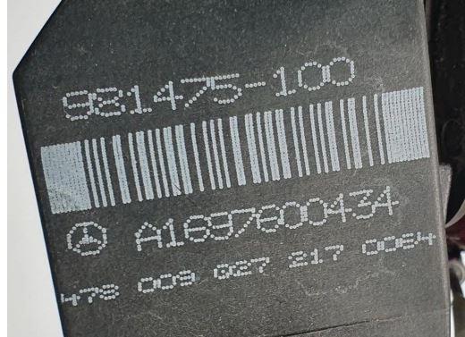 Mercedes B W245 2005-2011 hatchback 2.0 CDI diesel MT 80 kW 2006  Kľučka dverí vonkajšia zadná pravá