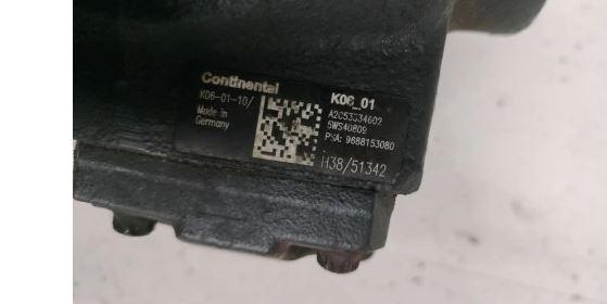 Peugeot 407 sedan 2.0 HDI diesel MT 100 kW 2007  Vstrekovacie čerpadlo 9688153080