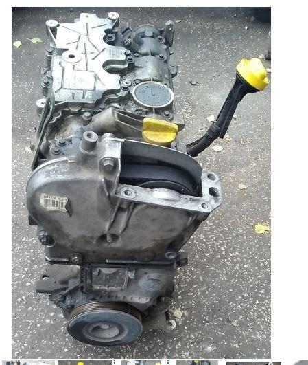 Renault Scenic II 2003-2009 hatchback 1.6 16v petrol MT 83 kW 2005  MOTOR A PRÍSLUŠENSTVO K4M766 BDB