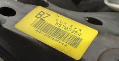 Opel Corsa D 2006-2014 hatchback 1.2 16v petrol 63 kW 2010  Potenciometer plynového pedálu 55703354