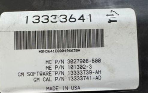 Opel Insignia A 2008-2017 combi 2.0 CDTI diesel AT 96 kW 2011  Modul 13333641 1013023 3027908B00