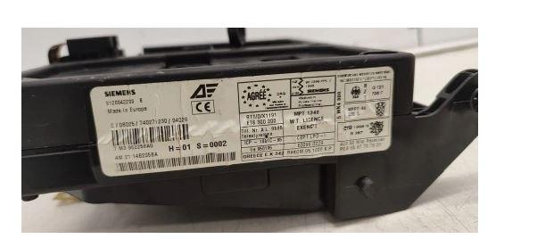 Volkswagen Sharan I 1995-2010 hatchback 1.9 TDI diesel 81 kW 1997  Poistková skrinka 7M3962258AG