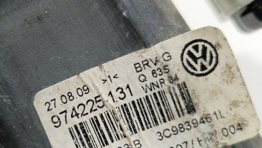 Volkswagen Passat B6 2005-2010 Motorček okien zadný ľavý 1K0959795L 1K0959703AB 974225131 3C9839461L