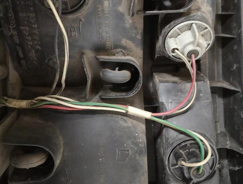 Toyota Corolla E10 Svetlo zadné ľavé