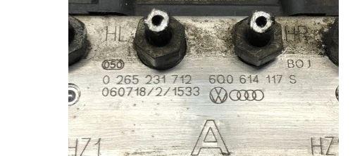 Skoda Fabia I 1999-2007 hatchback 1.4 TDI diesel MT 55 kW 2003  Pumpa ABS 0265231712 0265800511