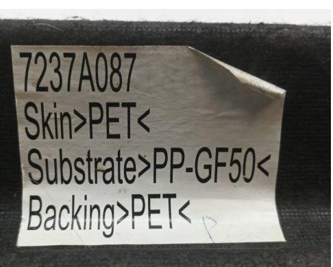 Mitsubishi Space Star II 2012-2020 hatchback 1.0 petrol MT 52 kW 2013 Pláto kufra 7237A087