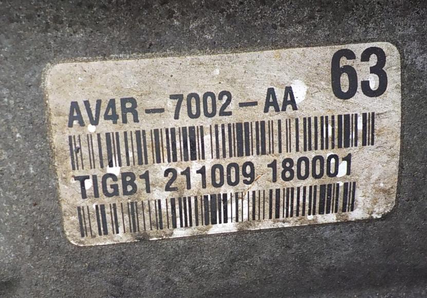 Ford Kuga Mk1 2008-2013 hatchback 2.0 TDCI diesel G6DG D4204 MT 100 kW 2008  Prevodovka AV4R-7002-AA