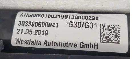 BMW 5 (G30, F90) 2016 - 2022    540 d xDrive 235 kW [320 KM Ťažné zariadenie 6888018 303390600041