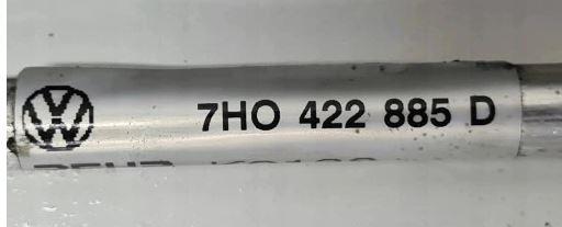 Volkswagen Transporter T5 2003-2015 hatchback 2.5 TDI diesel MT 96 kW 2004  Chladič 7H0422885d