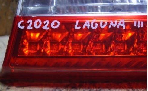 Renault Laguna III 2007-2015 hatchback 1.5 DCI diesel MT 81 kW 2007  Svetlo zadné pravé 265590001R