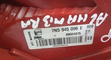 Seat Alhambra II 2010-2020 hatchback 2.0 TDI diesel AT 135 kW 2015  Svetlo zadné pravé 7N5945096E