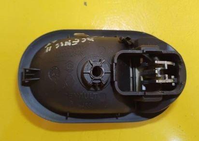 Renault Megane II 2003-2008 hatchback 1.5 DCI diesel MT 60 kW 2004  Kľučka dverí vnútorná zadná ľavá 8200028487