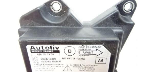 Citroen Berlingo II 2008-2018 hatchback 1.6 HDI diesel MT 68 kW 2015  Riadiaca jednotka airbagu 9803917380