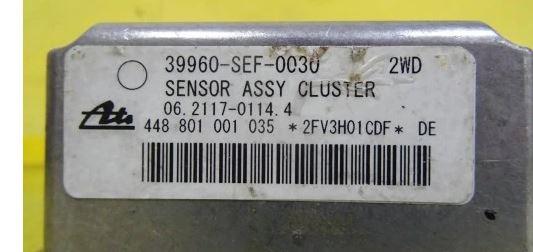 Honda Accord VII 2002-2008 sedan 2.2 I-CTDI diesel MT 103 kW 2004  Snímač ESP 39960SEF0030