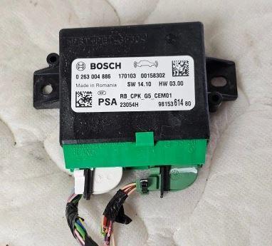 Peugeot 508 2010-2018 combi 1.6 HDI diesel AT 84 kW 2012  Modul parkovacích senzorov 0263004886 9815361480