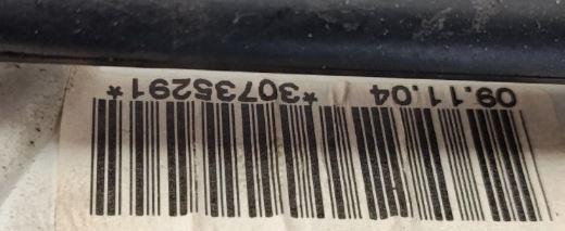 Volvo V50 combi 2.0 D diesel MT 100 kW 2009 Rýchlostná páka (kulisa) 30735291