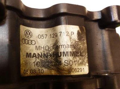 Audi A8 D4 2009-2017 sedan 4.2 TDI V8 diesel AT 258 kW 2010  Sacie potrubie 057129712P