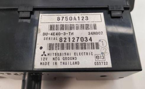 Mitsubishi Colt Z30 VI 2004-2012 hatchback 1.1 12v petrol MT 55 kW 2009  Displej 8750A123