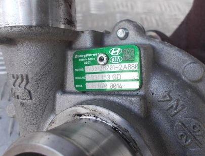 Hyundai I30 II 2012-2016 hatchback 1.4 16v petrol MT 73.2 kW 2012  Turbodúchadlo 28201-2A880