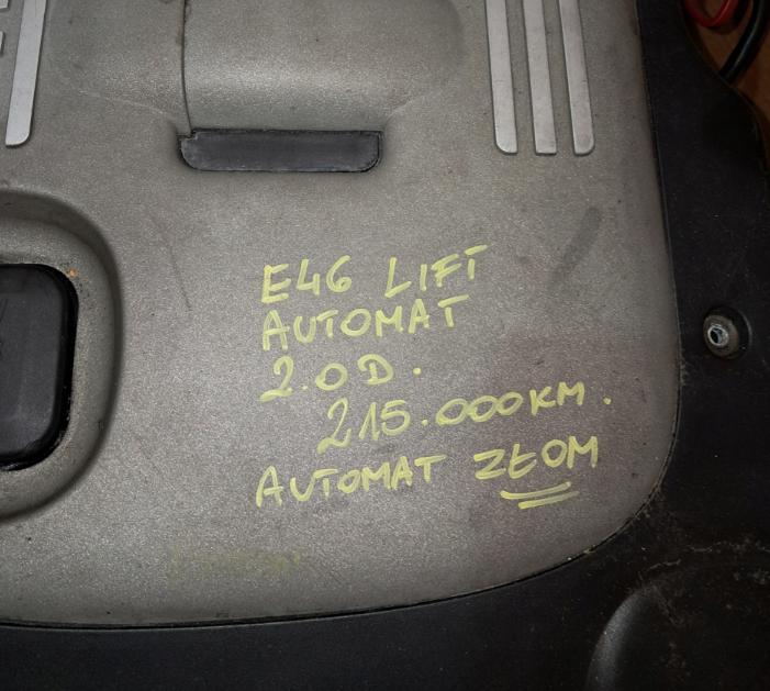 BMW 3 E46 1998-2007 sedan 2.0 D diesel MT 110 kW 2004  Motor diesel M47D