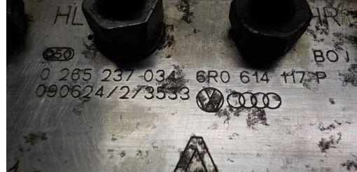 Seat Ibiza IV 6J 2008-2017 hatchback 1.2 MPI petrol MT 51 kW 2008  Pumpa ABS 0265237034 6R0614117P 0265800911 6R0907379AB