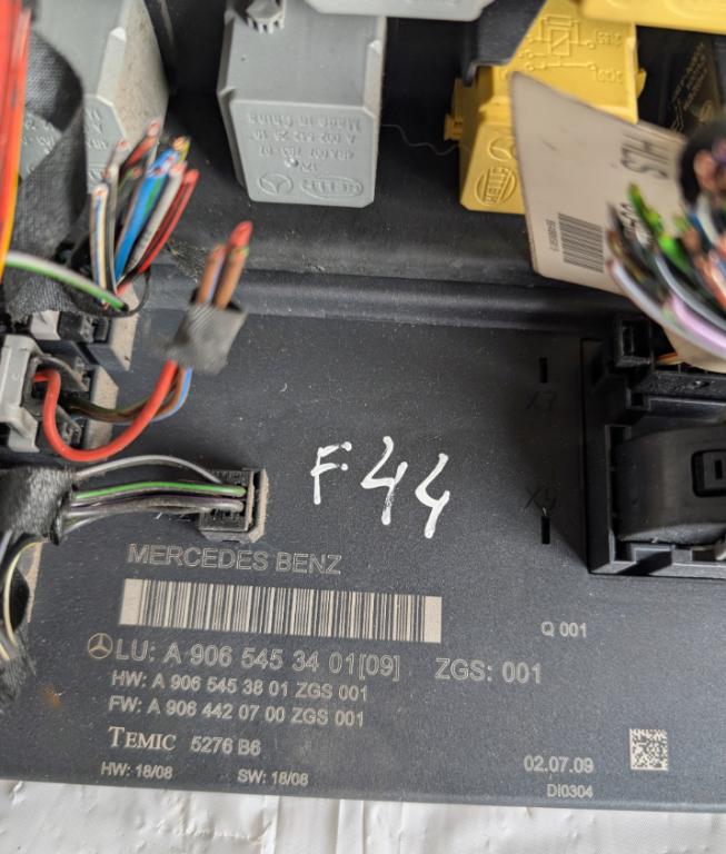 Mercedes Sprinter II 906 2006- Modul komfortu A9065453401