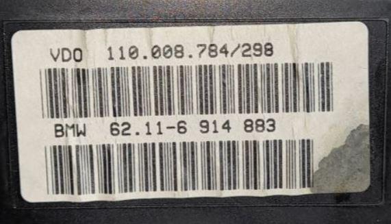 BMW 5 E39 1996-2003 sedan 2.8 petrol MT 142 kW 1998 automat  Prístrojová doska 1100087849 62116914883