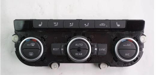 Volkswagen Sharan II 2010-2022 hatchback 2.0 TDI diesel CFG AT 125 kW 2012  Panel kúrenia/klimatizácie 7N0907044F