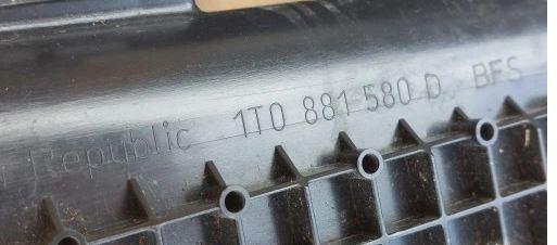 Volkswagen Touran I 2003-2015 hatchback 2.0 TDI diesel AT 130 kW 2014  Priehradka (kastlík) 1T0881580D