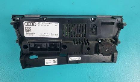Audi A4 B8 2007-2015 combi 1.8 TFSI petrol MT 88 kW 2009  Panel kúrenia/klimatizácie 8T1820043AN