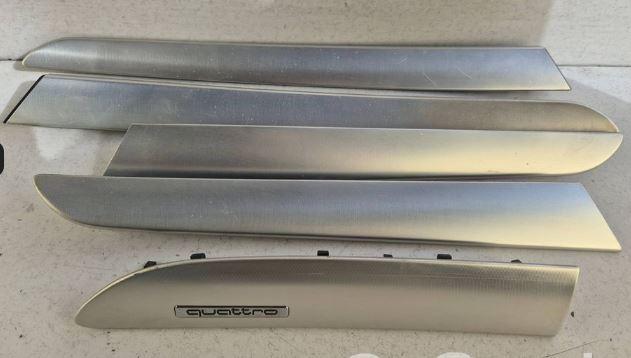 Audi A6 C6 2004-2011 sedan 3.0 TDI diesel AT 171 kW 2006  Lišty komplet 4F0867409 4F1853190