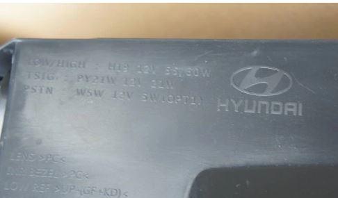 HYUNDAI i20 III  2020 - 2022    1.2 62 kW [84 KM] benzyna 2020 - 2022  Svetlo predné ľavé 92101-Q0050