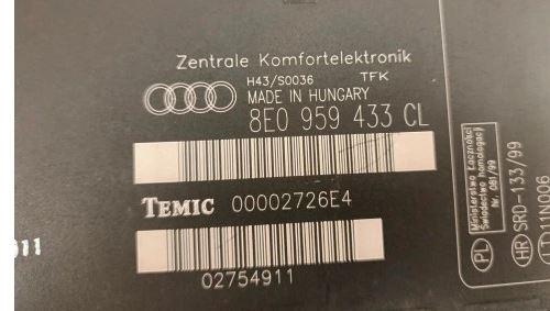 Seat Exeo sedan 2.0 TDI diesel 105 kW 2009  Modul komfortu 8E0959433CL