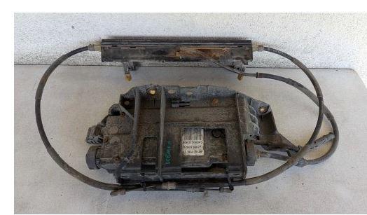 Renault Scenic II 2003-2009 hatchback 1.9 DCI diesel MT 96 kW 2008  Ručná brzda 8200734627