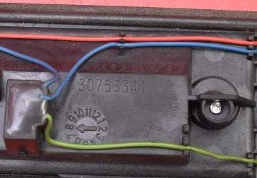 Volvo XC60 I 2008-2017 suv 2.4 diesel 151 kW 2010  Lišta osvetlenia ŠPZ 30753341