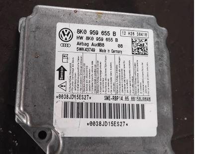 Audi A4 B8 2007-2015 combi 2.0 TDI diesel MT 100 kW 2010  Riadiaca jednotka airbagu 8K0959655B