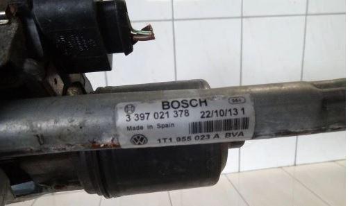 Volkswagen Caddy III 2K 2003-2020 hatchback 2.0 TDI diesel MT 103 kW 2012  Mechanizmus stieračov predný 1T1955023A