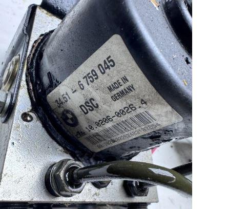 BMW 3 E46 1998-2007 sedan 1.8 petrol MT 85 kW 2003  Pumpa ABS 6759045 6759047