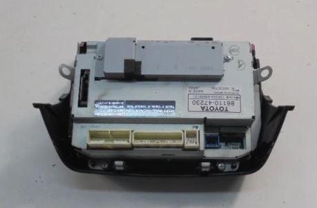 Toyota Prius II XW20 2003-2009 hatchback 1.5 petrol AT 57 kW 2008  Rádio 86110-47230