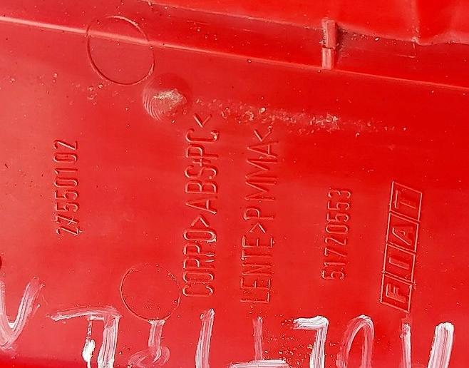 Fiat Multipla II Svetlo zadné ľavé 51720553