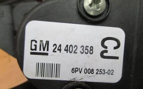 Opel Vectra B 1995-2002 hatchback 1.6 16v petrol MT 74 kW 1999  Potenciometer plynového pedálu 24402358 CJ