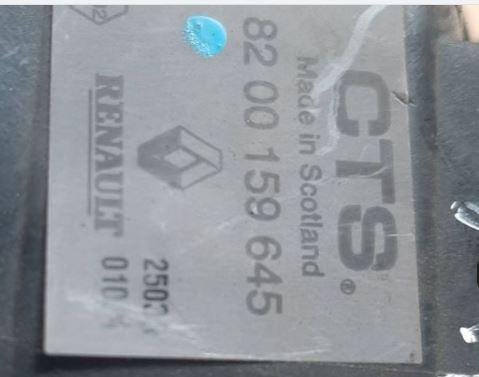 Renault Scenic II 2003-2009 hatchback 1.5 DCI diesel MT 74 kW 2005  Potenciometer plynového pedálu 8200159645