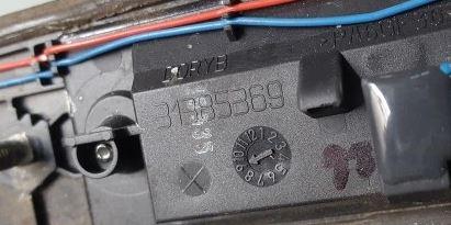 Volvo XC60 I 2008-2017 suv 2.4 diesel 151 kW 2010  Lišta osvetlenia ŠPZ 31385369