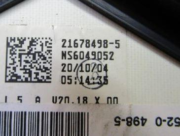 Peugeot 307 combi 1.6 HDI diesel MT 66 kW 2008  Prístrojová doska 9655476580 P9655476580 21678498-5pré