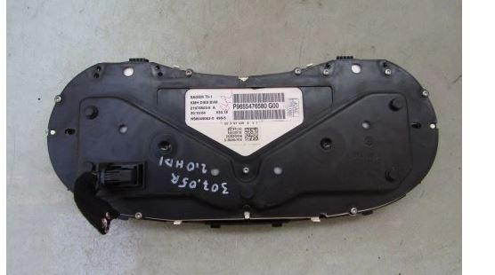 Peugeot 307 combi 1.6 HDI diesel MT 66 kW 2008  Prístrojová doska 9655476580 P9655476580 21678498-5pré